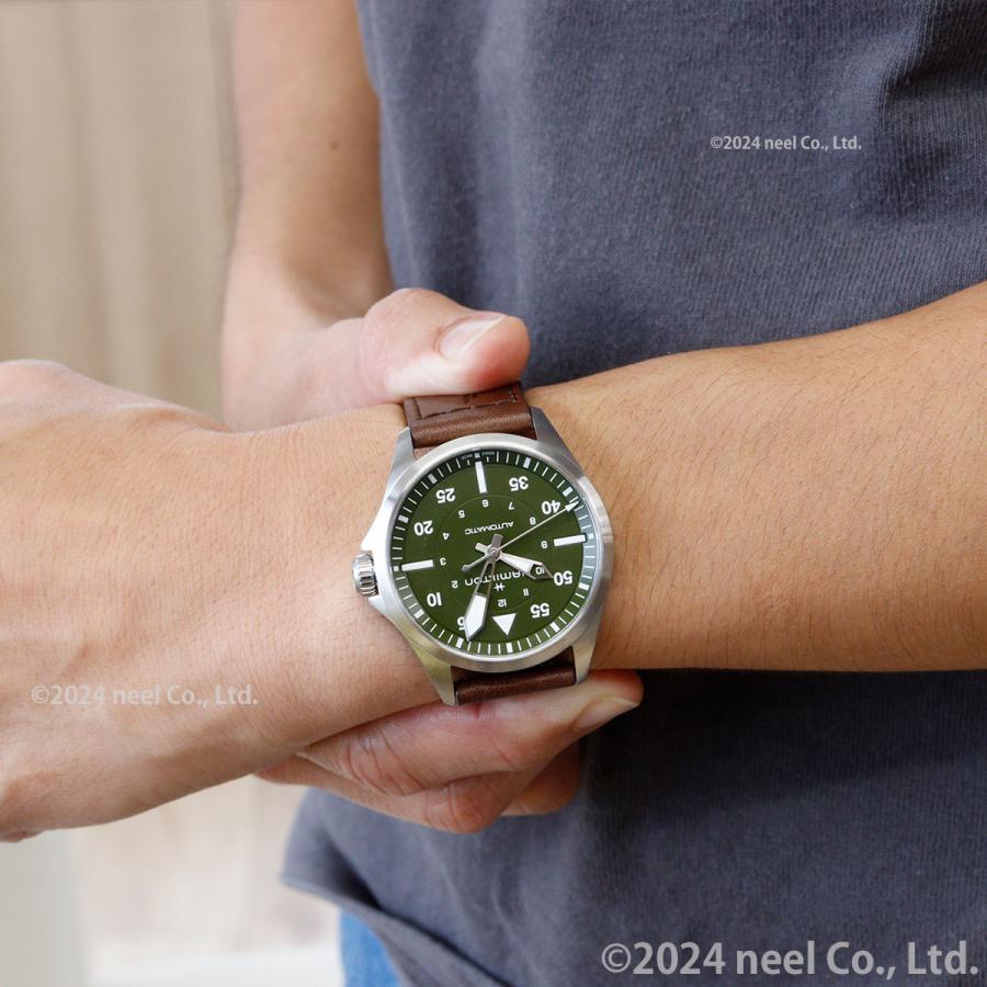 KHAKI AVIATION 【正規品】ハミルトン HAMILTON カーキ KHAKI AVIATION 【正規品】ハミルトン HAMILTON カーキ