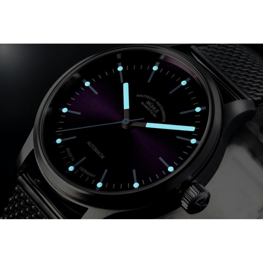 （ノベルティー付き）ミューレ グラスヒュッテ Muhle Glashutte パノヴァ ターコイズブルー 腕時計 M1-40-79-MBの画像