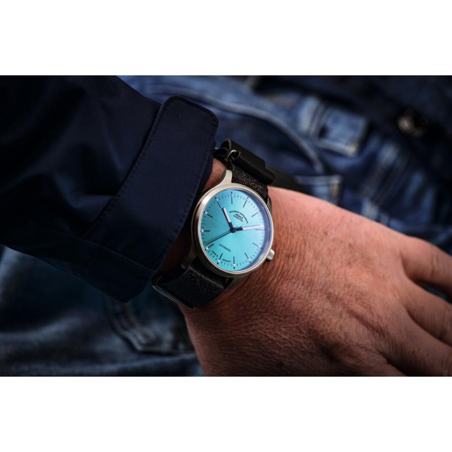 （ノベルティー付き）ミューレ グラスヒュッテ Muhle Glashutte パノヴァ ターコイズブルー 腕時計 M1-40-79-MBの画像