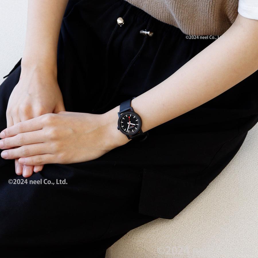 エッセンス 32mm ブラックダイヤル MS1.32120.RB essence（MONDAINE） モンディーン Mondaine エッセンス essence