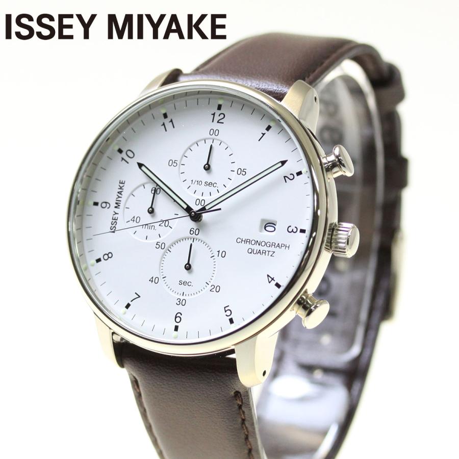 希少】ISSEY MIYAKE イッセイミヤケ 腕時計 Cクロノグラフ 白