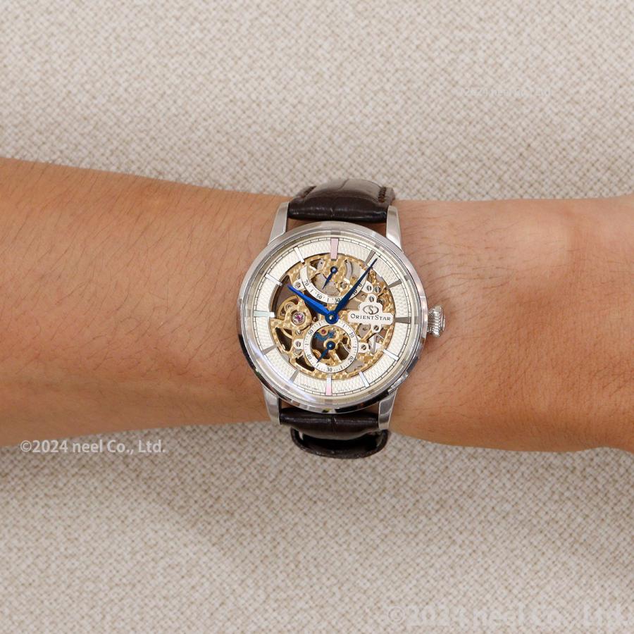 （豪華おまけ有） オリエントスター ORIENT STAR 腕時計 メンズ 手巻き 機械式 M45 F8 スケルトン ハンドワインディング | ORIENT STAR | 02