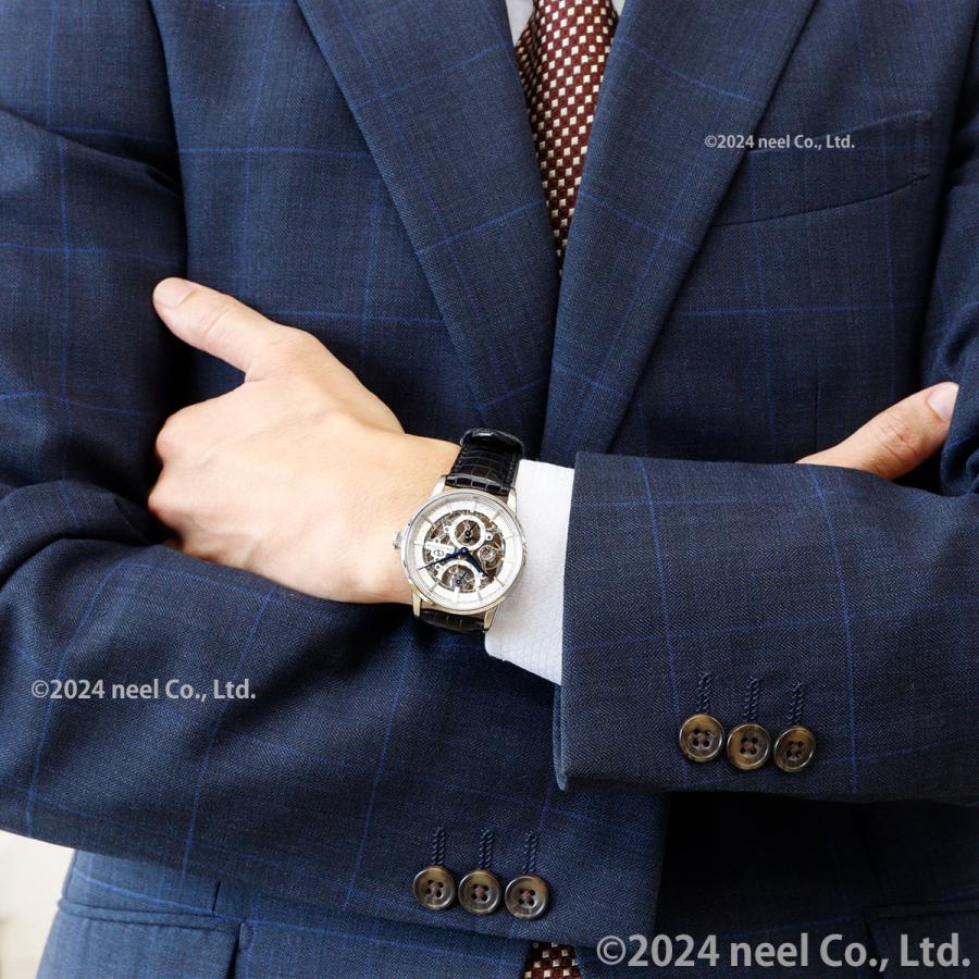 （豪華おまけ有） オリエントスター ORIENT STAR 腕時計 メンズ 手巻き 機械式 M45 F8 スケルトン ハンドワインディング | ORIENT STAR | 04