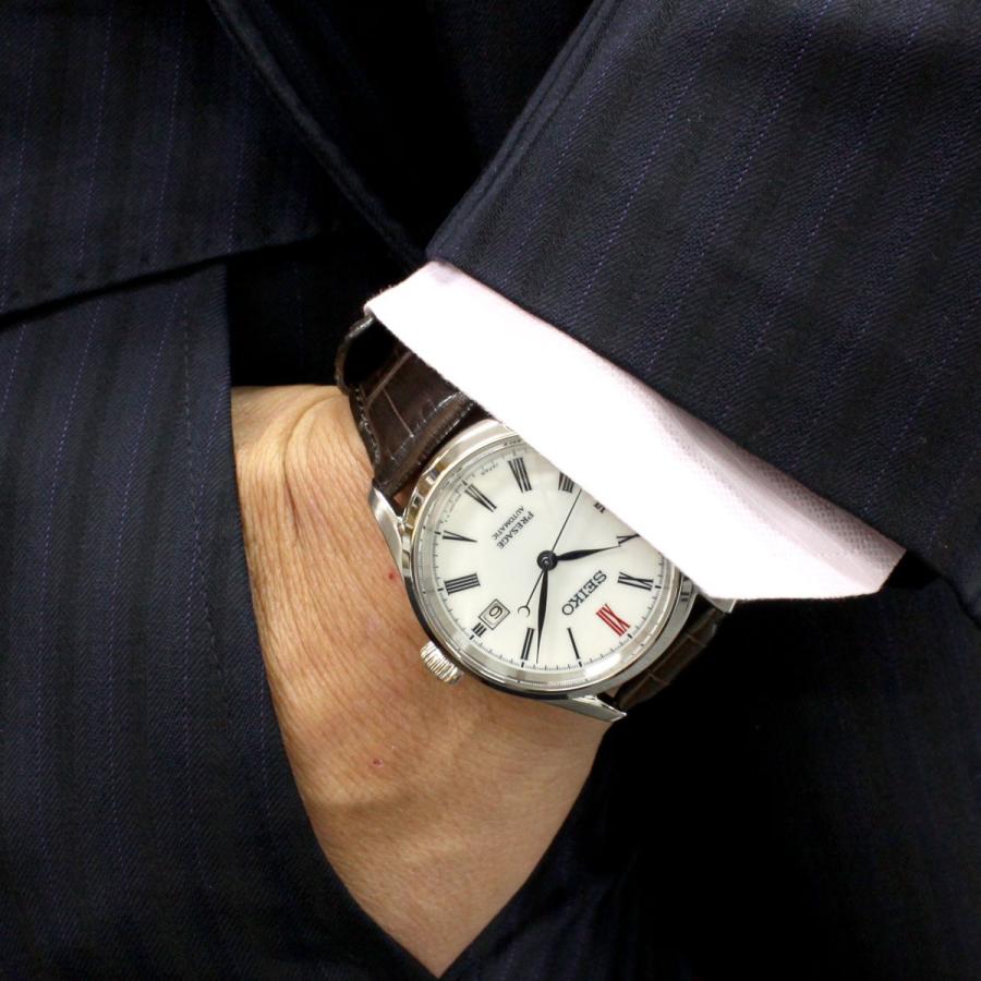 セイコー プレザージュ 自動巻き メカニカル 有田焼ダイヤル 流通限定モデル 腕時計 メンズ SARX061｜neel-selectshop｜17