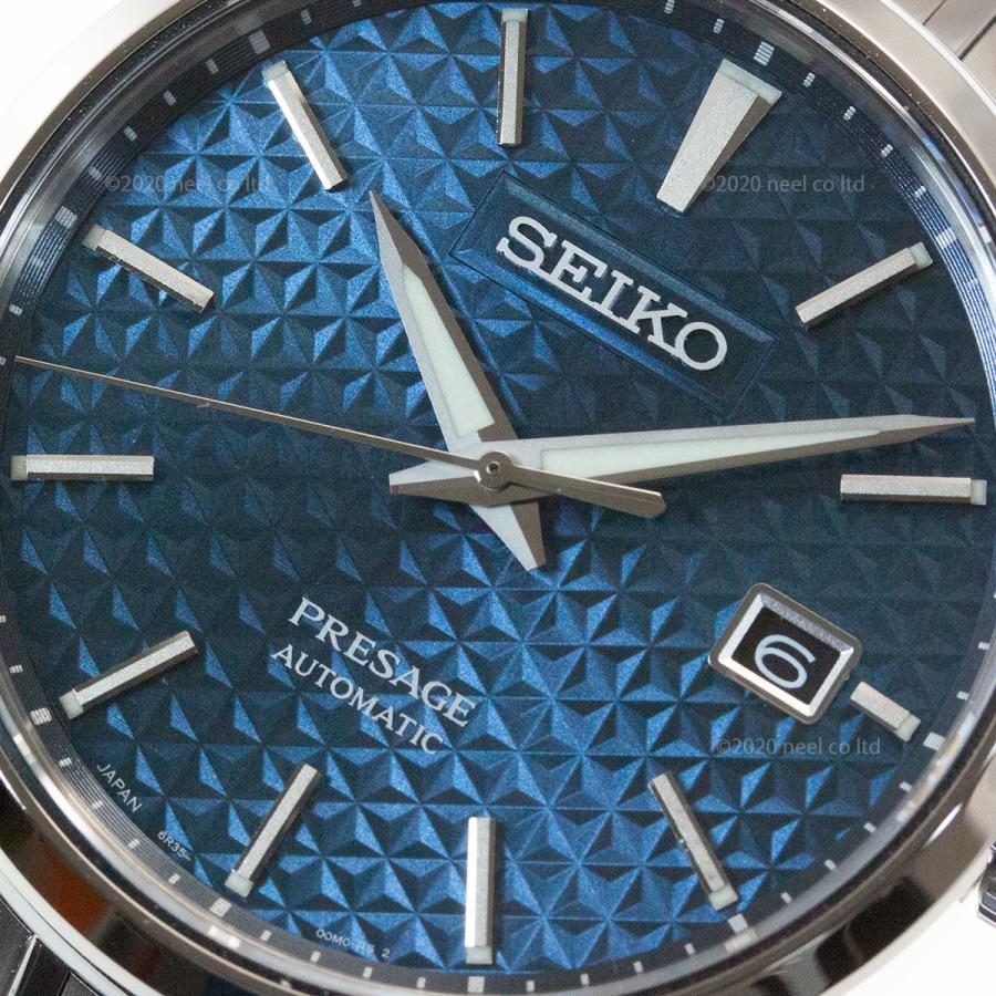 セイコー プレザージュ 自動巻き メカニカル コアショップ専用モデル 腕時計 メンズ SARX077｜neel-selectshop｜20