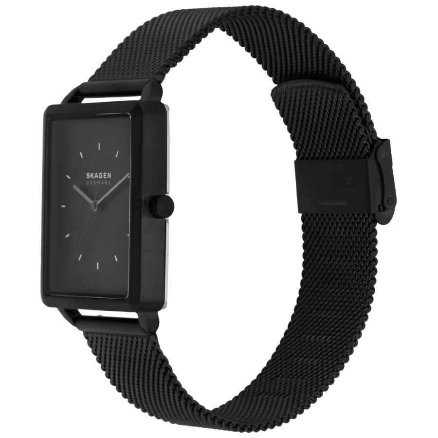 SKAGEN（スカーゲン） 腕時計 メンズ HAGEN 三針 ブラック ステンレス