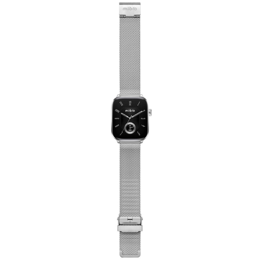 （期間限定価格）（ノベルティー付き）ミブロ Mibro スマートウォッチ Mibro Watch FIT SP380018-C24 シルバー 腕時計の画像