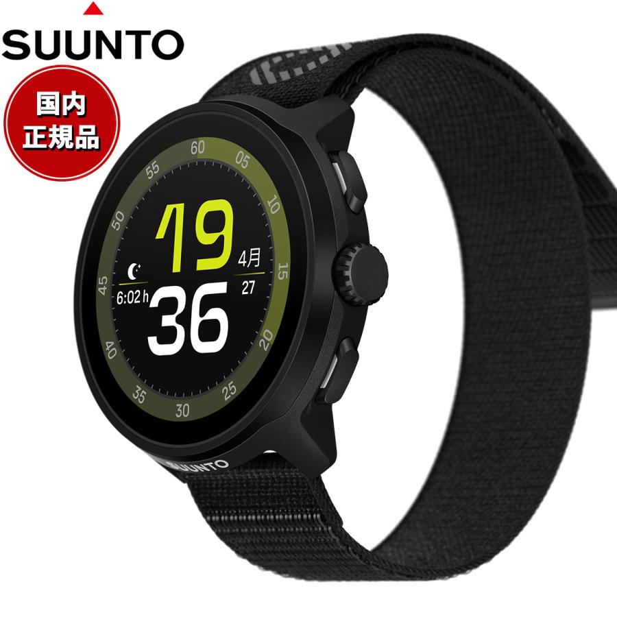 SUUNTO（スント） SUUNTO RUN ALL BLACK ラン オールブラック スマート 