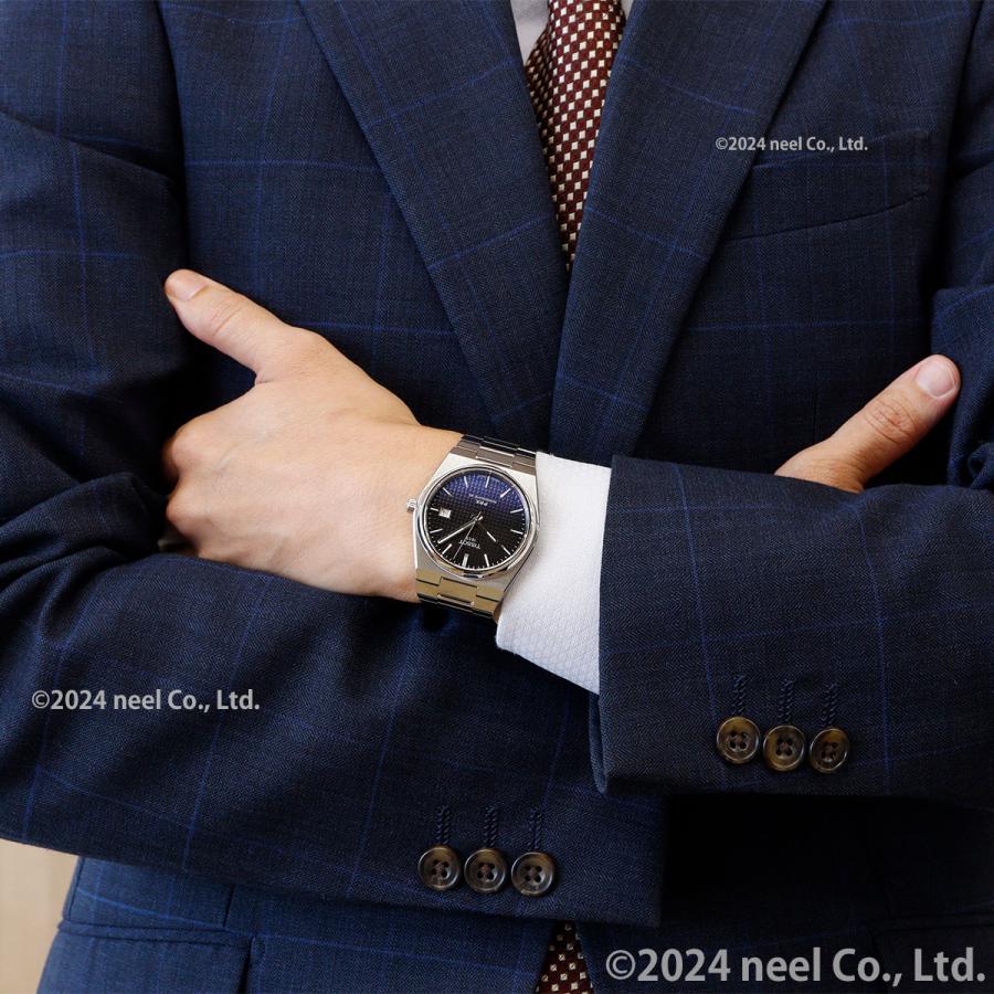 新品 TISSOT PRX 40mm パワーマティック 80 自動巻き ネイビー TISSOT ティソ PRX パワーマティック80 T137.407.11.051.01 腕時計