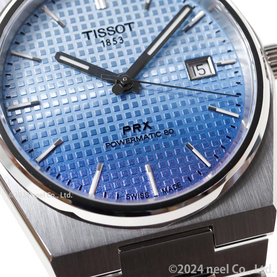 TISSOT ノベルティー付き!ティソ PRX パワーマティック80 T137 TISSOT ノベルティー付き!ティソ PRX パワーマティック80 T137