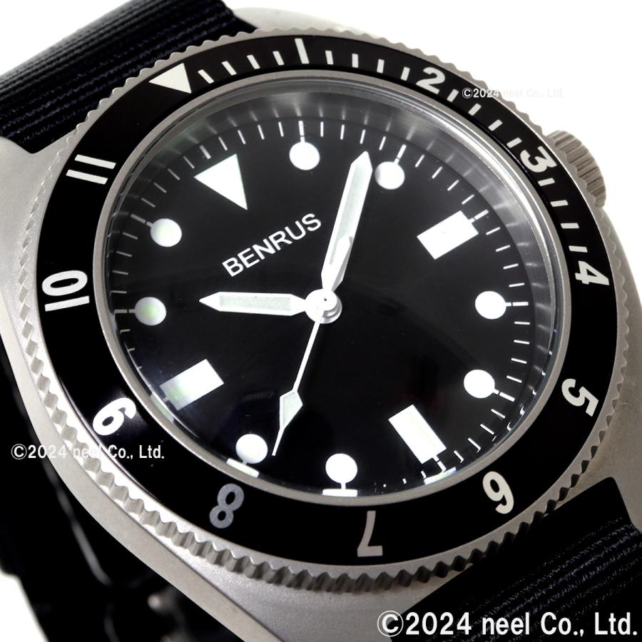 BENRUS ベンラス 腕時計 メンズ TYPE-I SILVER シルバー ミリタリー