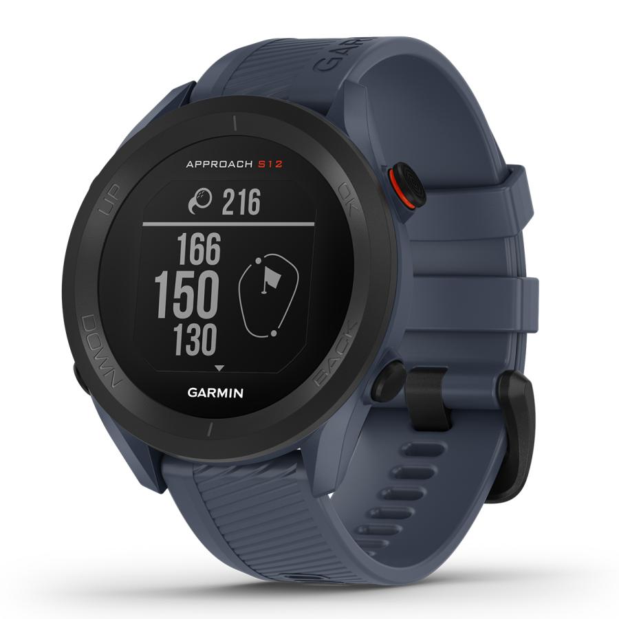 ガーミン GARMIN スマートウォッチ Approach S12 アプローチ ブルー ゴルフ GPS 腕時計 010-02472-21｜neel-watch｜14