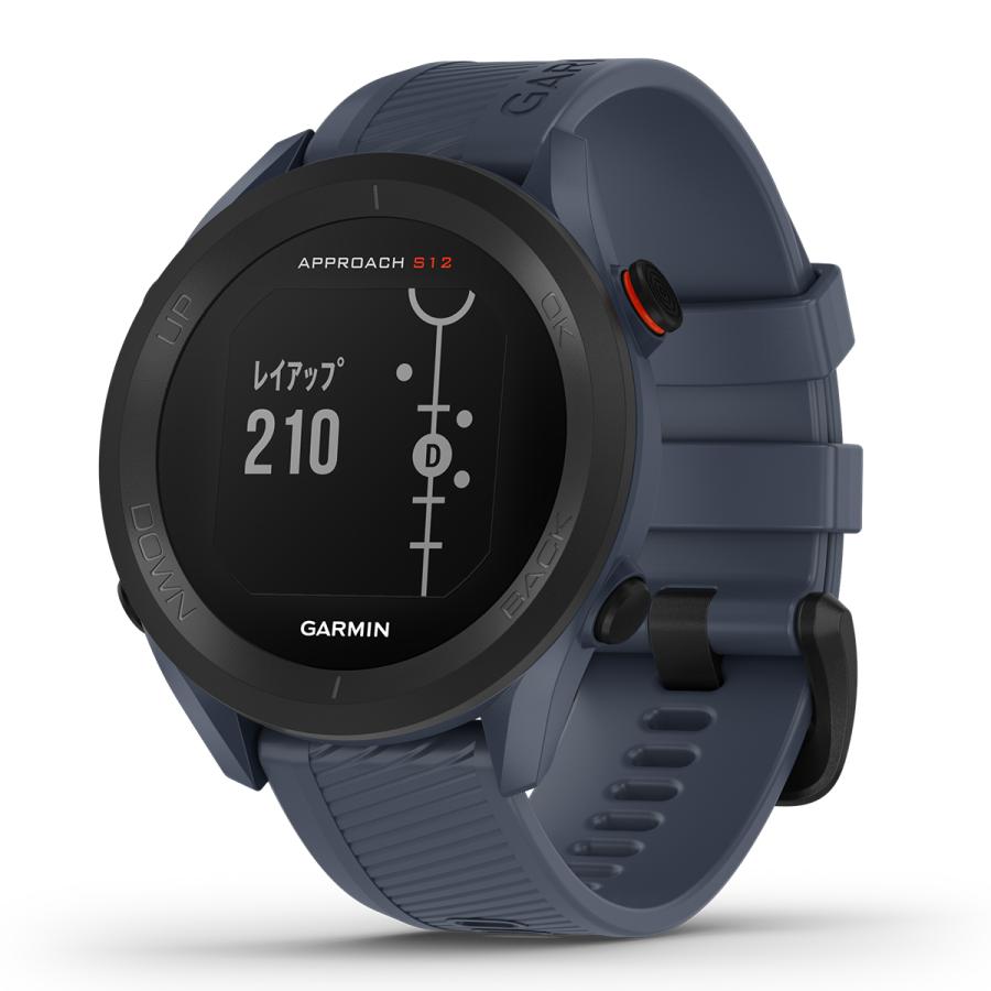 ガーミン GARMIN スマートウォッチ Approach S12 アプローチ ブルー ゴルフ GPS 腕時計 010-02472-21｜neel-watch｜10