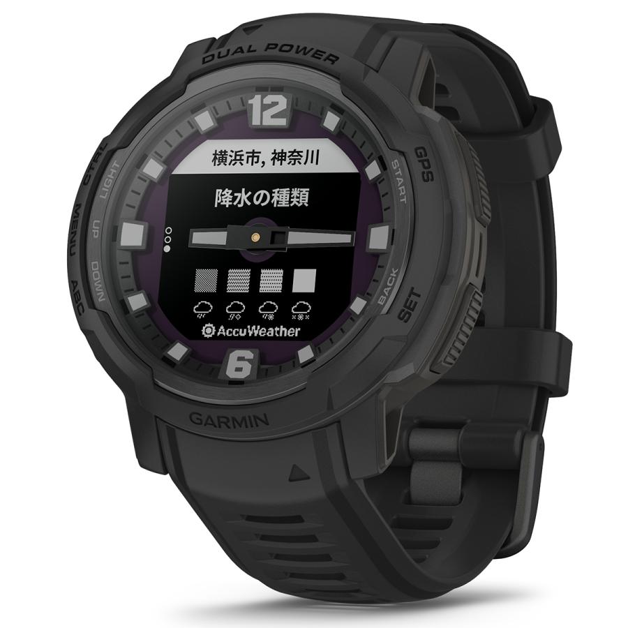 ガーミン GARMIN Instinct Crossover インスティンクト クロスオーバー 010-02730-40 GPS スマートウォッチ｜neel-watch｜09