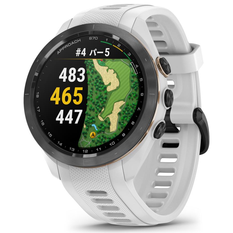 【24回分割手数料無料！】ガーミン GARMIN Approach S70 アプローチ ゴルフ GPS スマートウォッチ 010-02746-20 腕時計｜neel-watch｜11