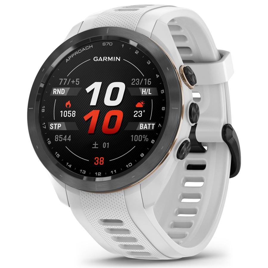 【24回分割手数料無料！】ガーミン GARMIN Approach S70 アプローチ ゴルフ GPS スマートウォッチ 010-02746-20 腕時計｜neel-watch｜07