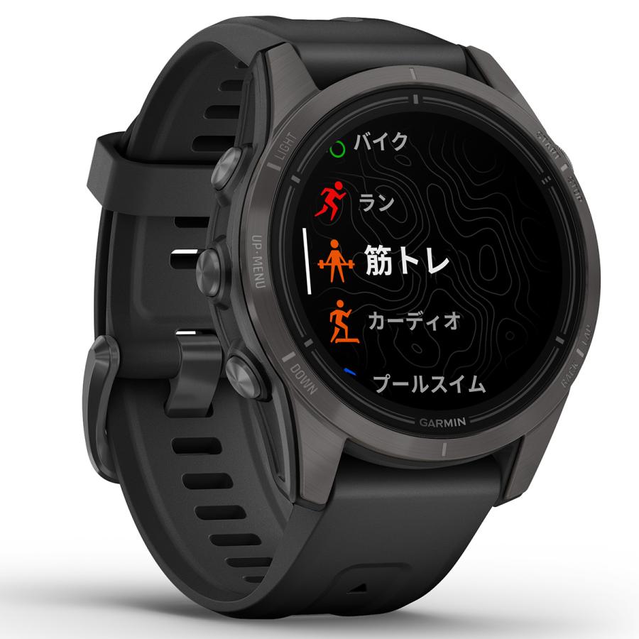 【オリジナル保護フィルム付き】ガーミン GARMIN epix Pro Gen 2 42mm エピックス プロ サファイヤ 010-02802-36 GPS スマートウォッチ 腕時計｜neel-watch｜06