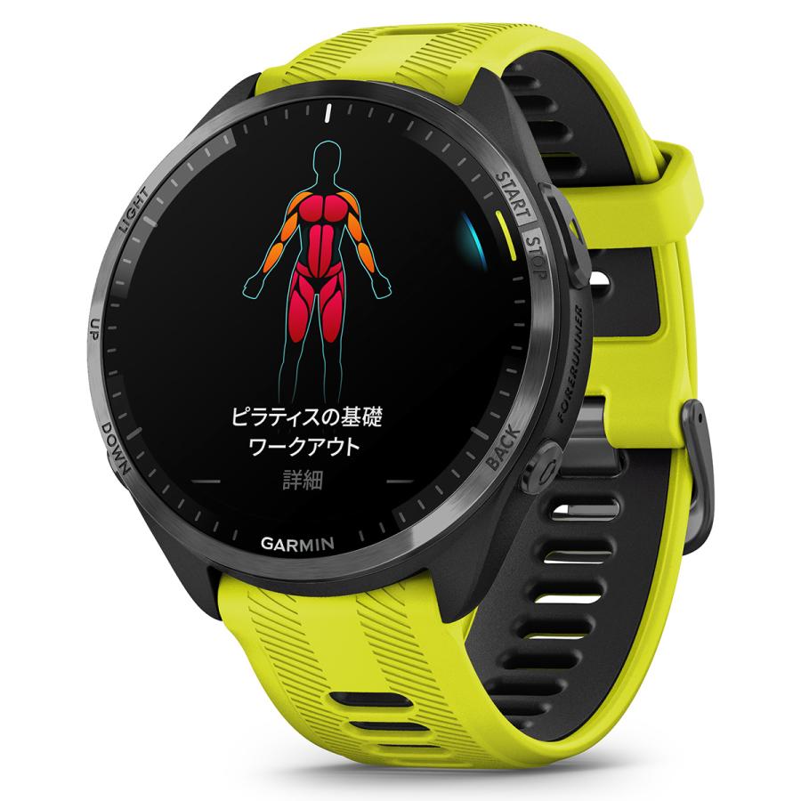 【オリジナル保護フィルム付き】ガーミン GARMIN Forerunner 965 フォアランナー 010-02809-62 GPS ランニング スマートウォッチ 腕時計｜neel-watch｜20