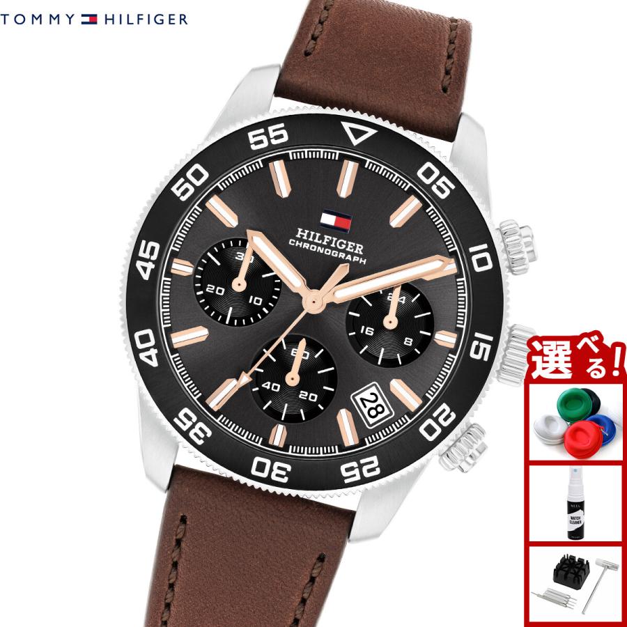 （ノベルティー付き）トミーヒルフィガー TOMMY HILFIGER 腕時計 メンズ クロノグラフ TH85 1792213