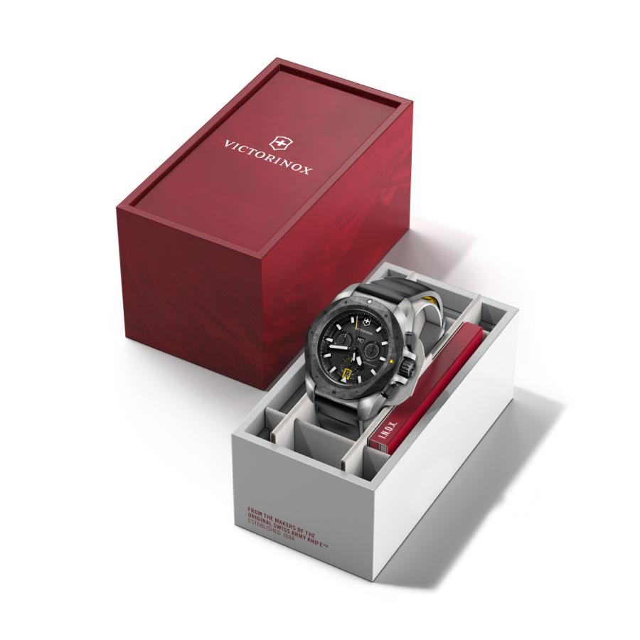 （ノベルティー付き）ビクトリノックス VICTORINOX イノックス クロノ 腕時計 メンズ クロノグラフ 242011の画像