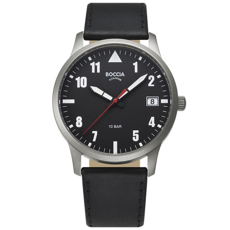 ボッチア チタニウム BOCCIA TITANIUM 腕時計 メンズ 3650-01｜neel-watch｜02
