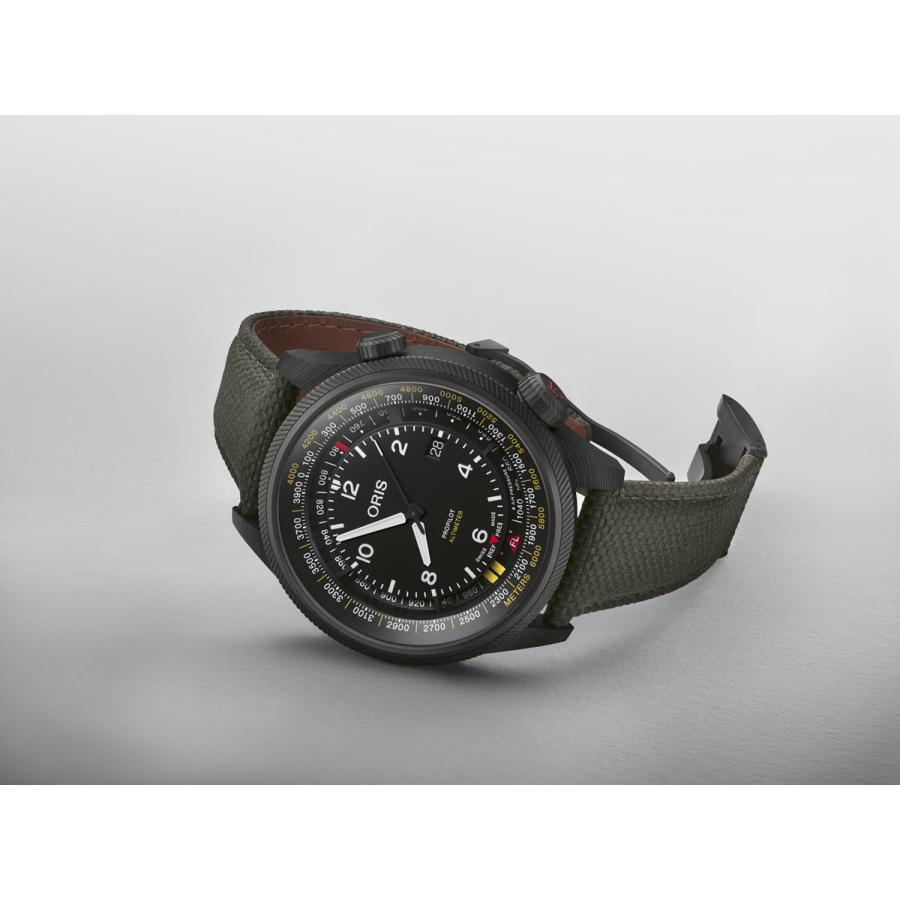 オリス ORIS ビッグクラウン プロパイロット アルティメーター 腕時計 メンズ 自動巻き 01 793 7775 8764-Set｜neel-watch｜03