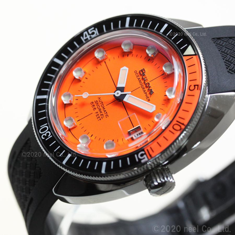 ブローバ BULOVA 腕時計 メンズ 自動巻き ダイバー アーカイブシリーズ デビルダイバー 96B350｜neel-watch｜11