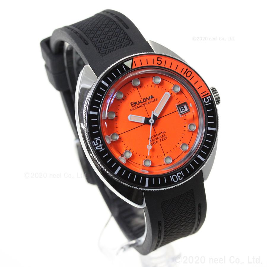 ブローバ BULOVA 腕時計 メンズ 自動巻き ダイバー アーカイブシリーズ デビルダイバー 96B350｜neel-watch｜09