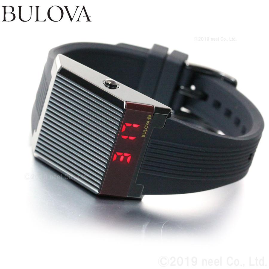 ブローバ BULOVA 腕時計 メンズ LEDデジタルクオーツ アーカイブ 