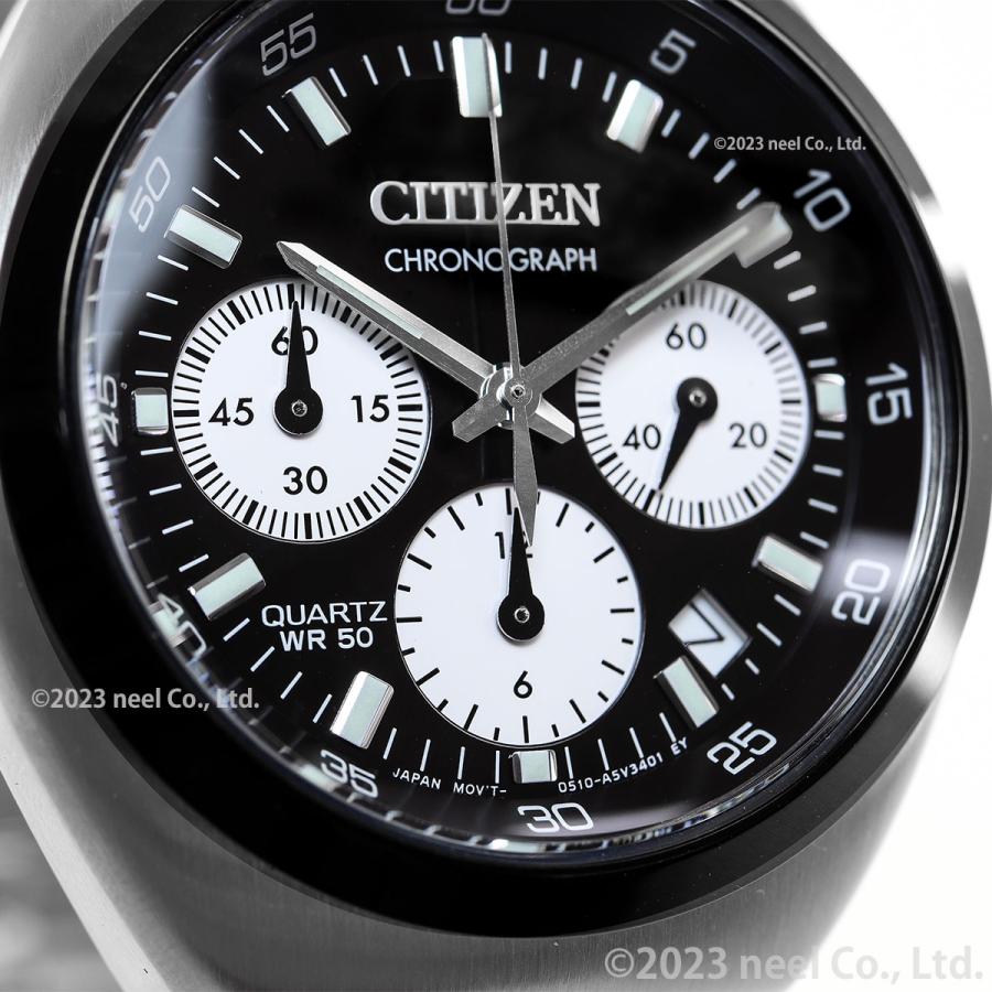 シチズンコレクション レコードレーベル ツノクロノ 特定店取扱いモデル AN3660-81E 腕時計 メンズ CITIZEN | RECORD LABEL | 08