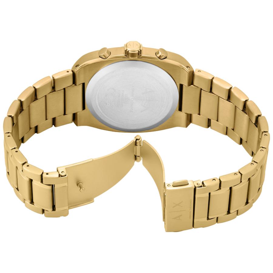 ARMANI EXCHANGE （ノベルティー付き）A|X アルマーニ エクスチェンジ 腕時計 クロノグラフ ゴールド AX2822 ...