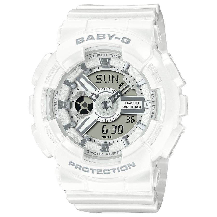 BABY-G ベビーG レディース 時計 カシオ babyg ホワイト BA-110X-7A3JF｜neel-watch｜12