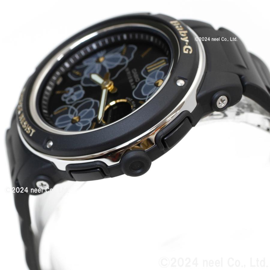 BABY-G ベビーG レディース 時計 カシオ babyg フローラル ダイアル 花柄 BGA-150FL-1AJF｜neel-watch｜04