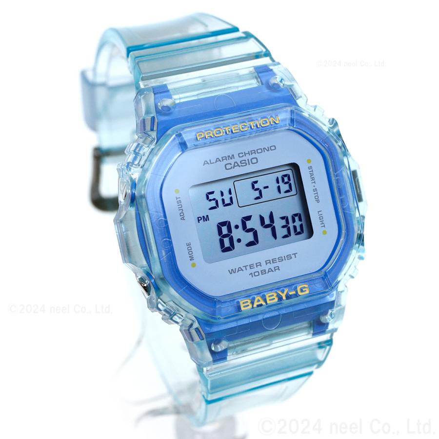 BABY-G ベビーG レディース 時計 カシオ babyg BGD-565SJ-2JF シースルーデザイン｜neel-watch｜05