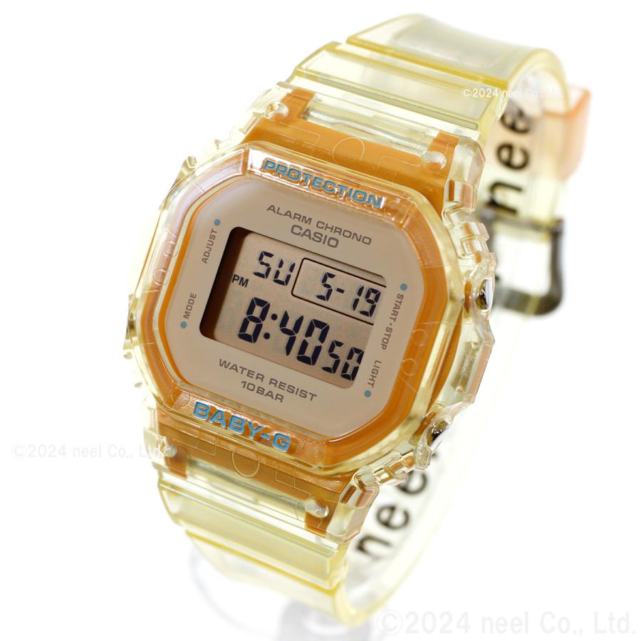 BABY-G ベビーG レディース 時計 カシオ babyg BGD-565SJ-9JF シースルーデザイン｜neel-watch｜02