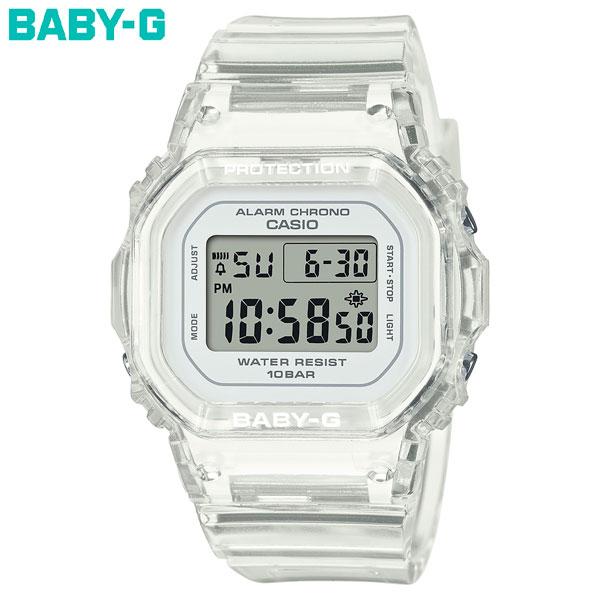 BABY-G ベビーG レディース 時計 カシオ babyg BGD-565US-7JF ホワイトスケルトン｜neel-watch｜02