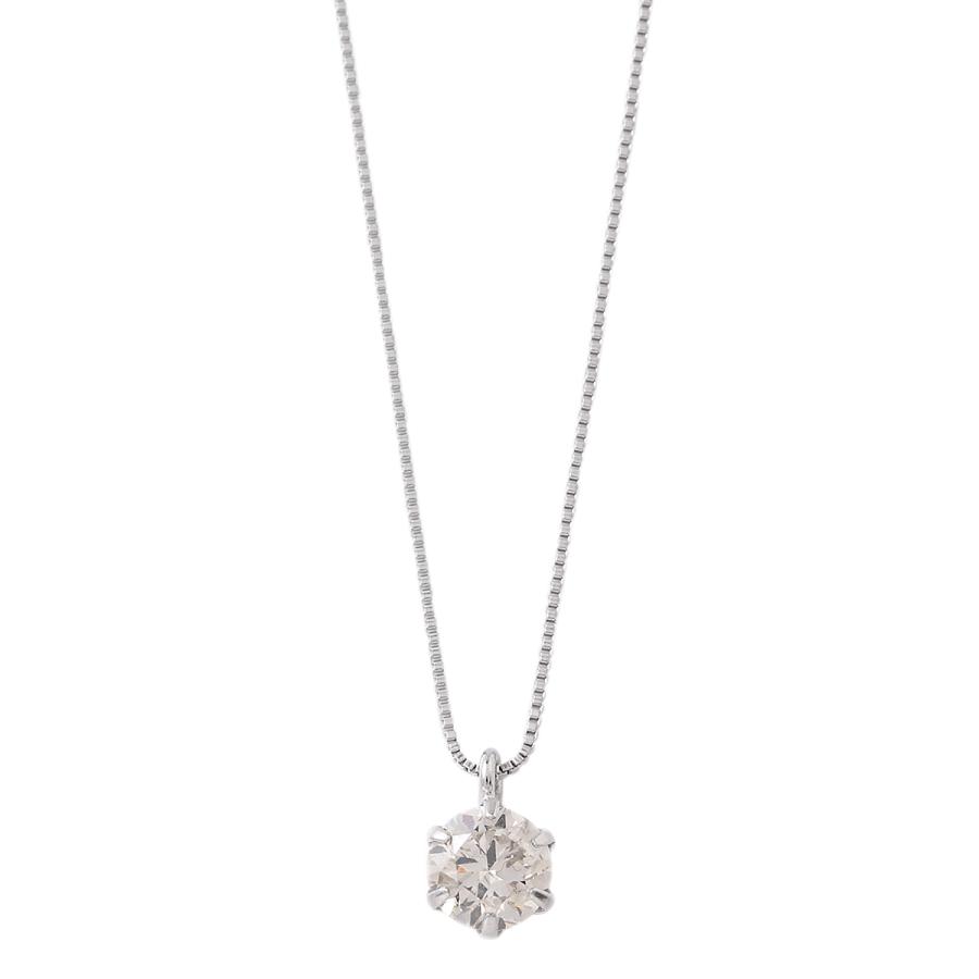 ダイヤモンド ネックレス 0.3カラット 0.3ct プラチナ D15041915 UGL 