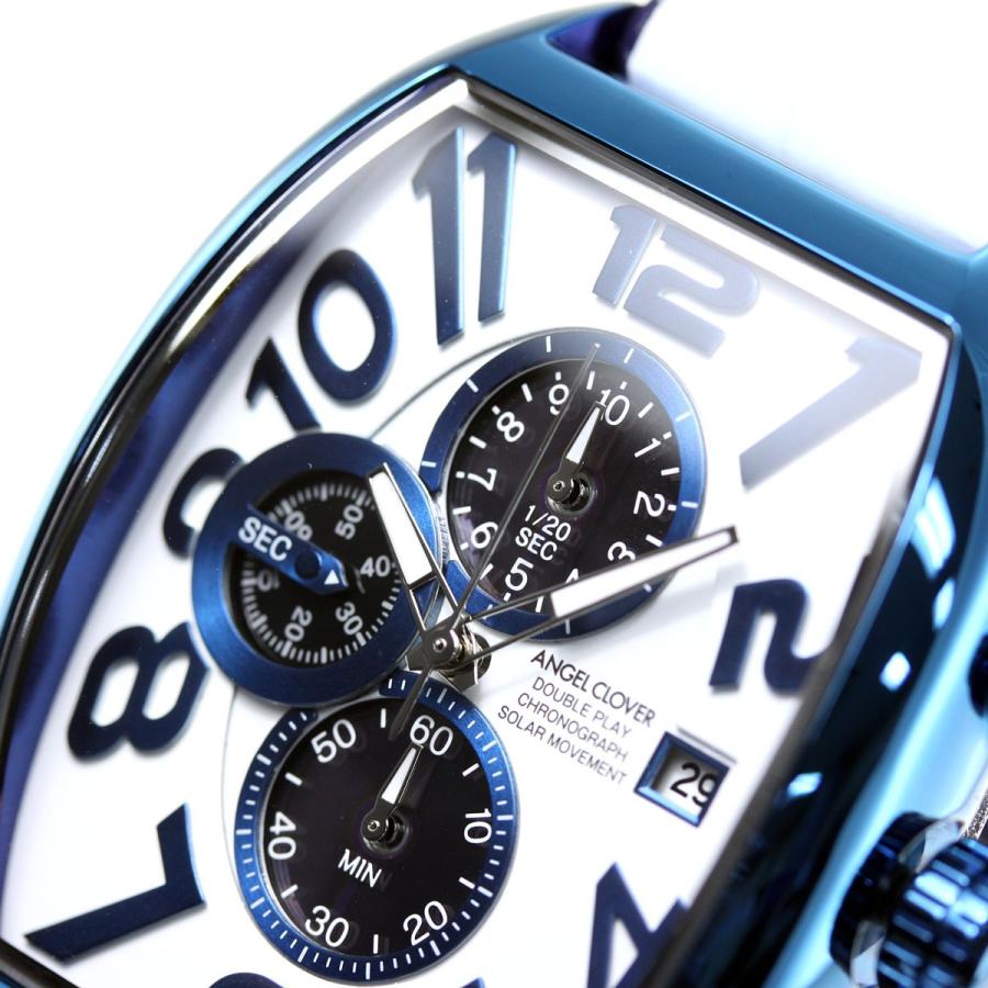 エンジェルクローバー 腕時計 メンズ ソーラー DPS38BNV-WH｜neel-watch｜09