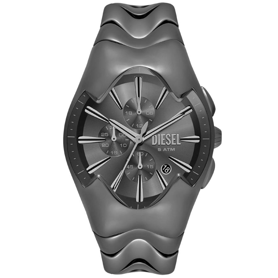 ディーゼル DIESEL 腕時計 メンズ MERCURIAL クロノグラフ ガンメタル