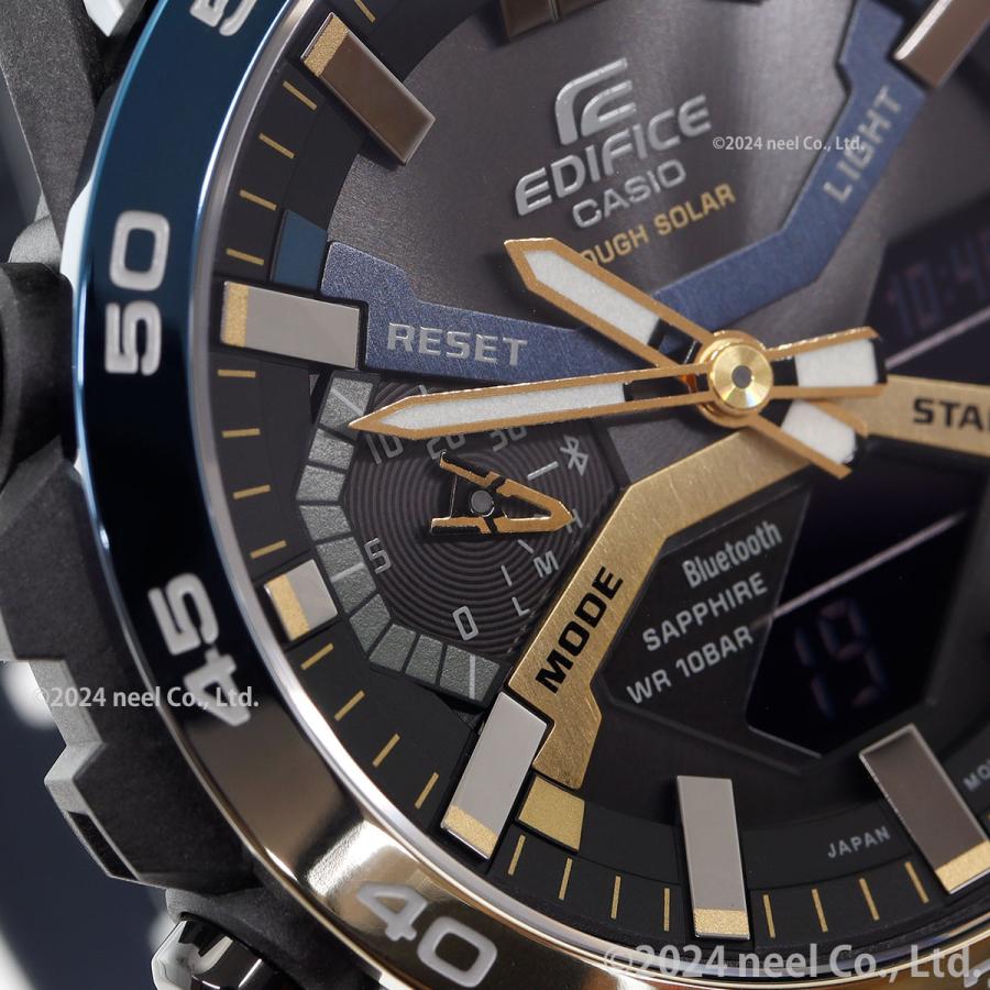 EDIFICE（CASIO） カシオ エディフィス ソーラー 腕時計 メンズ ECB