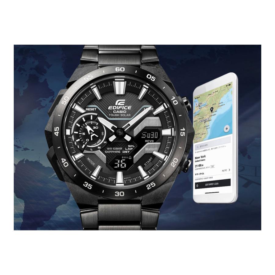 カシオ エディフィス ウィンドフロウ ECB-2200YDC-1AJF アナデジ 腕時計 スマートフォンリンク CASIO EDIFICE｜neel-watch｜19