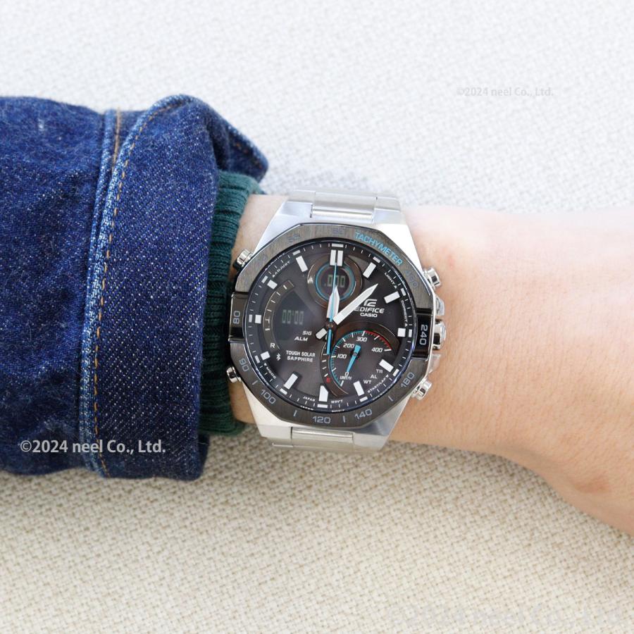 EDIFICE（CASIO） カシオ エディフィス ソーラー 腕時計 メンズ ECB