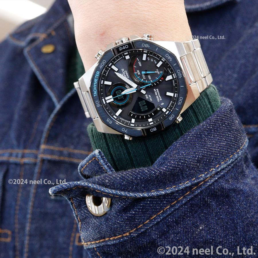 EDIFICE（CASIO） カシオ エディフィス ソーラー 腕時計 メンズ ECB