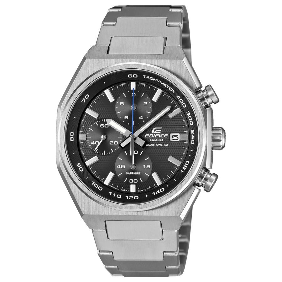 【ソーラー】CASIO EDIFICE デイト クロノグラフ メンズ 時計 稼働 EDIFICE（CASIO） （豪華おまけ有） カシオ エディフィス ソーラー