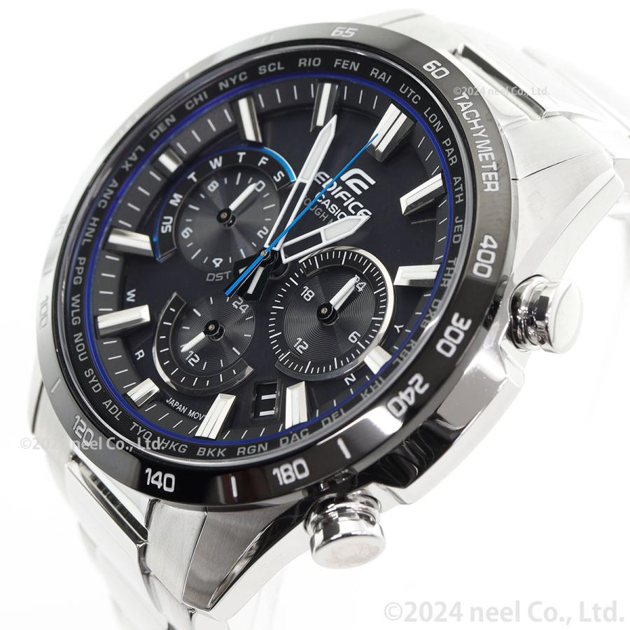 EDIFICE（CASIO） カシオ エディフィス 電波 ソーラー 腕時計 メンズ