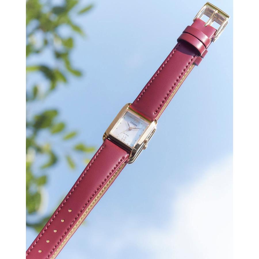 CITIZEN L シチズン エル レディース スクエアシェイプ エコドライブ