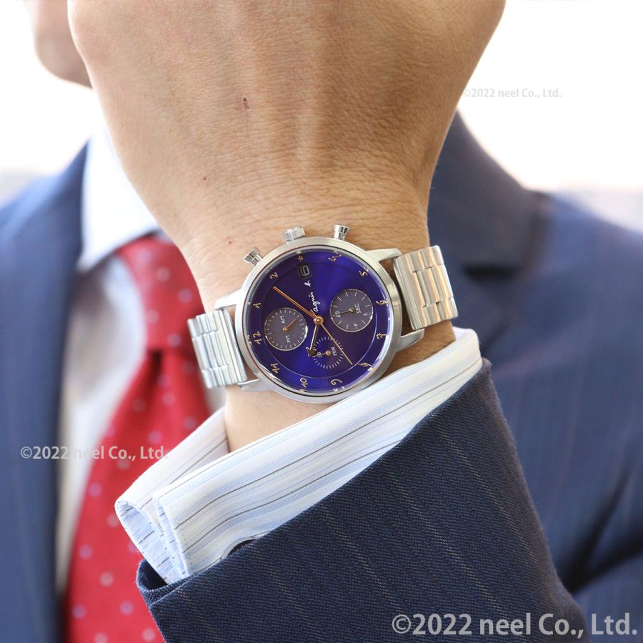 アニエスベー 時計 メンズ ソーラー 限定モデル 腕時計 agnes b. マルチェロ Marcello FCRD703｜neel-watch｜04