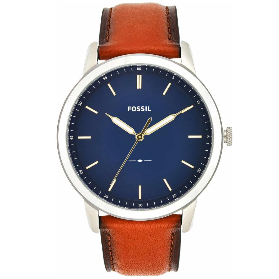 MINIMALIST フォッシル FOSSIL 腕時計 メンズ SLIM 三針 ライトブラウン レザーウォッチ FS5304 : neel腕 ...