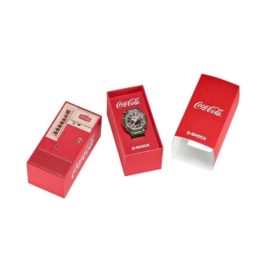 G-SHOCK Gショック アナデジ Coca-Cola コラボ 限定 腕時計 メンズ GA