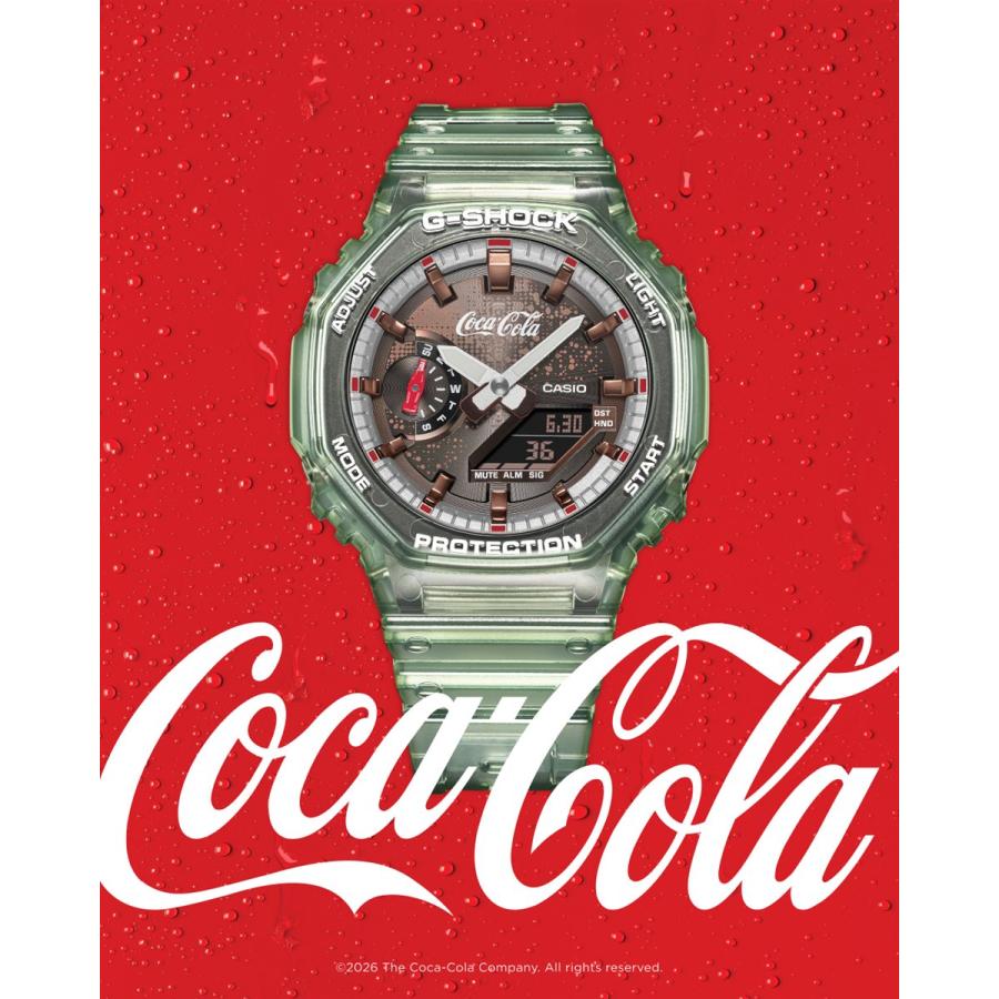 G-SHOCK Gショック アナデジ Coca-Cola コラボ 限定 腕時計 メンズ GA